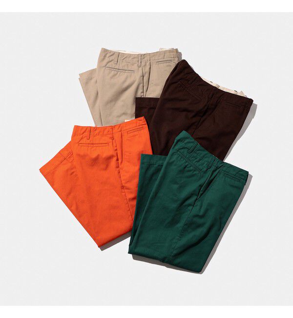 BEAMS PLUS「MIL Trousers USA」|チノ|