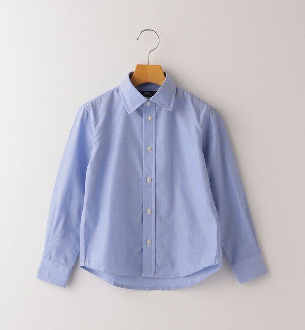 SHIPS KIDS「SHIPS KIDS:無地 レギュラーカラー シャツ(100～130cm)」|シャツ・ブラウス|