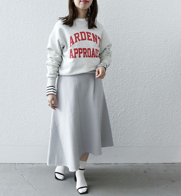 SHIPS any「SHIPS any:〈UVカット〉ジャージー イレヘム スカート」|スカート|