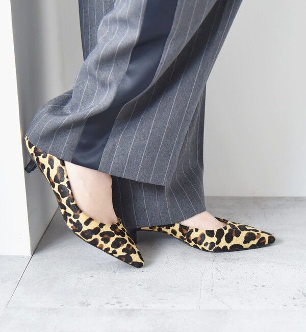 quaranciel「quaranciel: レザー ヒール パンプス」|パンプス|