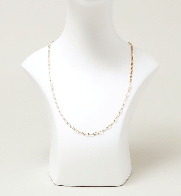 quaranciel「《追加予約》quaranciel:  パール  デザイン  ロング  ネックレス」|ネックレス|