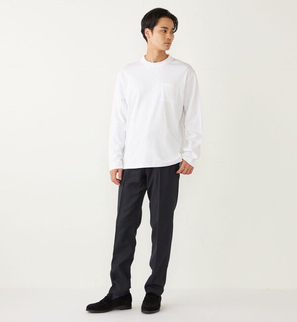 SHIPS Colors 「SHIPS Colors: 〈抗菌防臭〉コットンスムース ビズTEE クルーネック◇」|Tシャツ・カットソー|