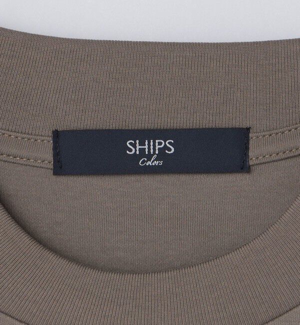 SHIPS Colors 「SHIPS Colors: 〈抗菌防臭〉コットンスムース ビズTEE クルーネック◇」|Tシャツ・カットソー|