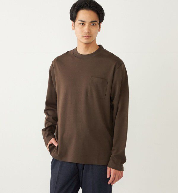 SHIPS Colors 「SHIPS Colors: 〈抗菌防臭〉コットンスムース ビズTEE クルーネック◇」|Tシャツ・カットソー|