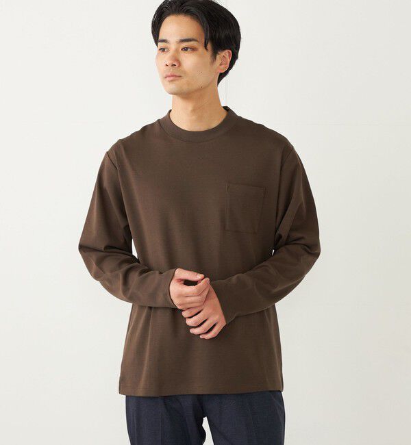 SHIPS Colors 「SHIPS Colors: 〈抗菌防臭〉コットンスムース ビズTEE クルーネック◇」|Tシャツ・カットソー|