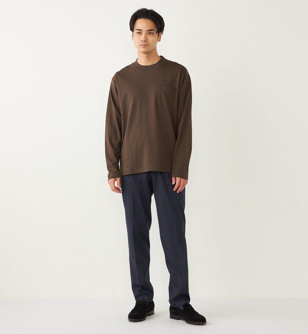 SHIPS Colors 「SHIPS Colors: 〈抗菌防臭〉コットンスムース ビズTEE クルーネック◇」|Tシャツ・カットソー|