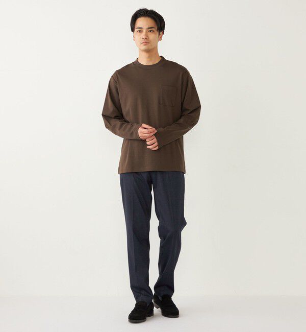 SHIPS Colors 「SHIPS Colors: 〈抗菌防臭〉コットンスムース ビズTEE クルーネック◇」|Tシャツ・カットソー|