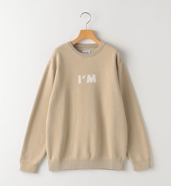 SHIPS KIDS「ARCH&LINE:155cm /〈手洗い可能〉オーガニック コットン  I&rsquo;M KNIT」|ニット・セーター|ベージュ