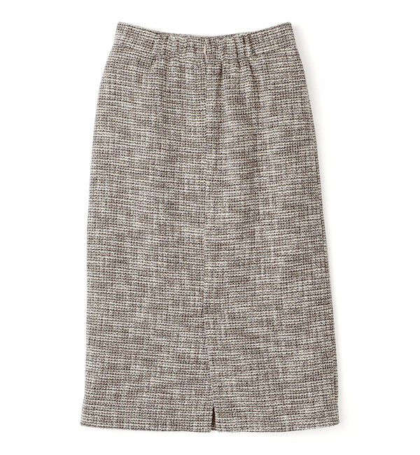 SHIPS for women「〈セレモニー対応可〉スラブ ツイード タイト スカート（セットアップ対応）」|タイト|