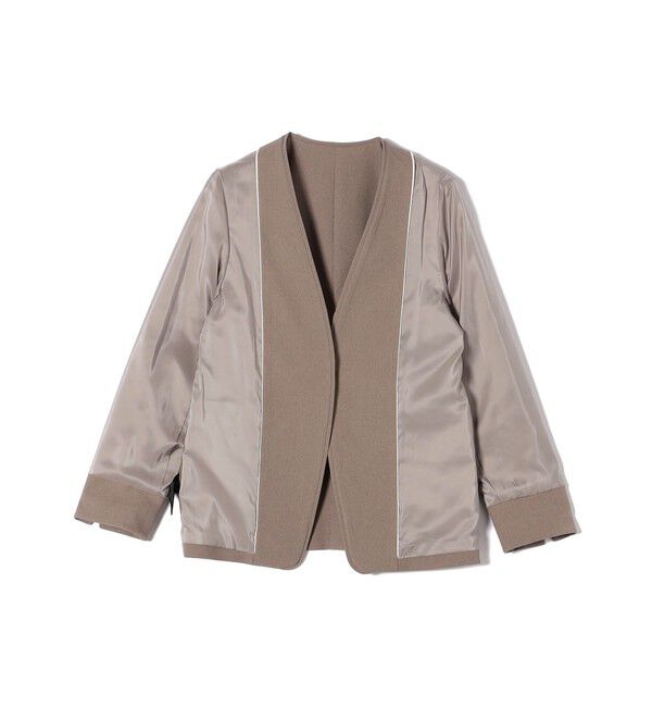 SHIPS for women「〈手洗い可能〉ツイル ストレッチ ノーラペル ジャケット（セットアップ対応）」|その他|