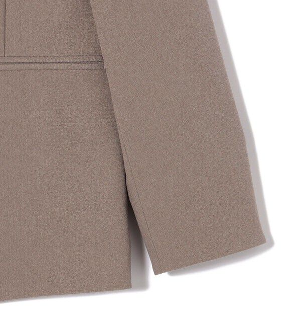 SHIPS for women「〈手洗い可能〉ツイル ストレッチ ノーラペル ジャケット（セットアップ対応）」|その他|