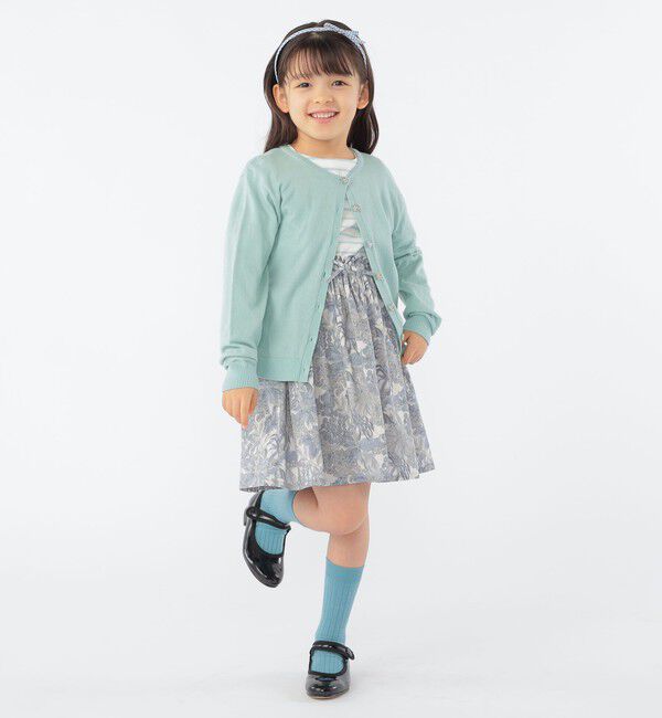 SHIPS KIDS「SHIPS KIDS:100～130cm / リバティ カーディガン」|カーディガン|