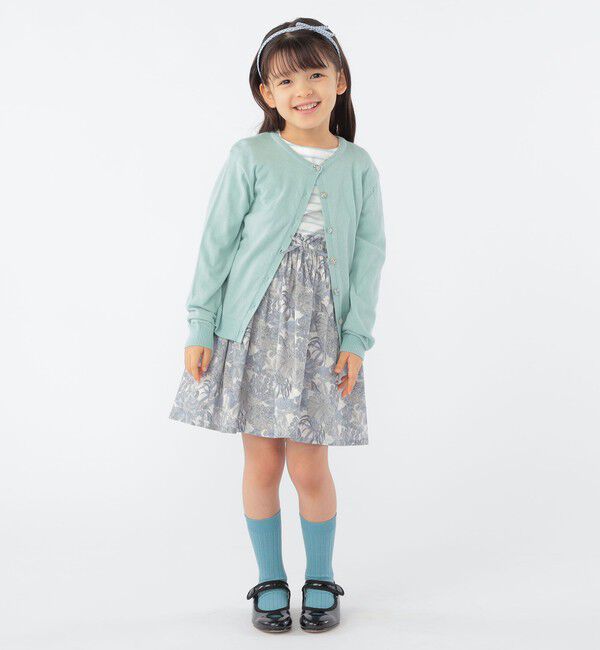 SHIPS KIDS「SHIPS KIDS:100～130cm / リバティ カーディガン」|カーディガン|
