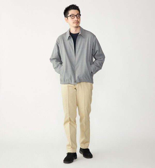 SHIPS「SHIPS: 〈手洗い可能・ストレッチ・防シワ〉シャツ ジップ ブルゾン」|ブルゾン・スタジャン|