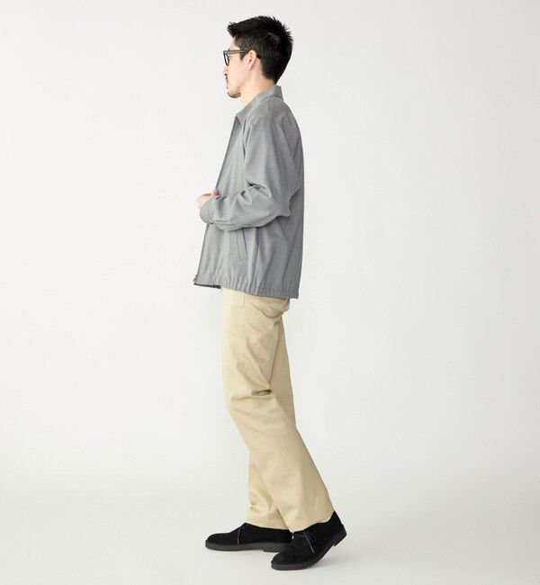 SHIPS「SHIPS: 〈手洗い可能・ストレッチ・防シワ〉シャツ ジップ ブルゾン」|ブルゾン・スタジャン|