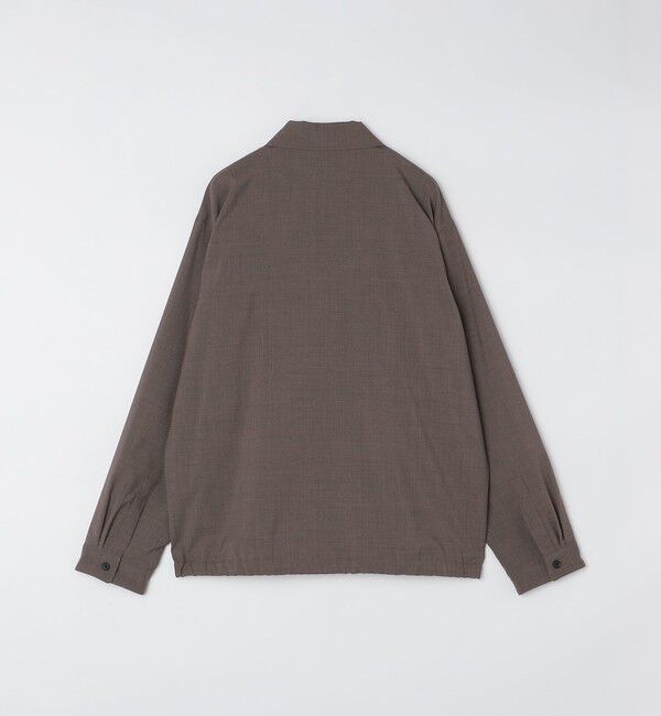 SHIPS「SHIPS: 〈手洗い可能・ストレッチ・防シワ〉シャツ ジップ ブルゾン」|ブルゾン・スタジャン|