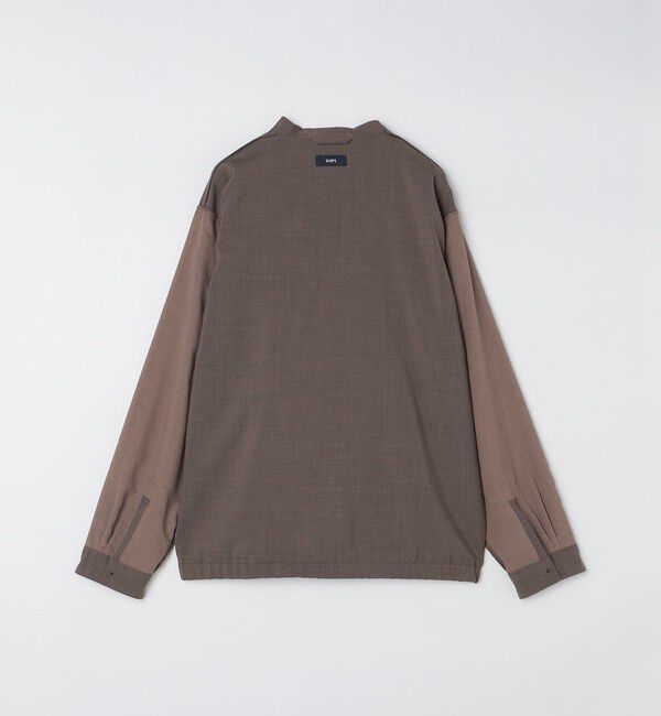 SHIPS「SHIPS: 〈手洗い可能・ストレッチ・防シワ〉シャツ ジップ ブルゾン」|ブルゾン・スタジャン|