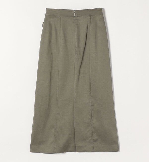 quaranciel「quaranciel:〈手洗い可能〉ツイル ギャザー タイト スカート（セットアップ対応）」|スカート|