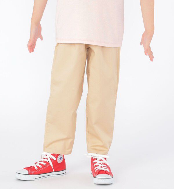 SHIPS KIDS「SHIPS KIDS:100～130cm / タック ロング パンツ」|その他|ベージュ