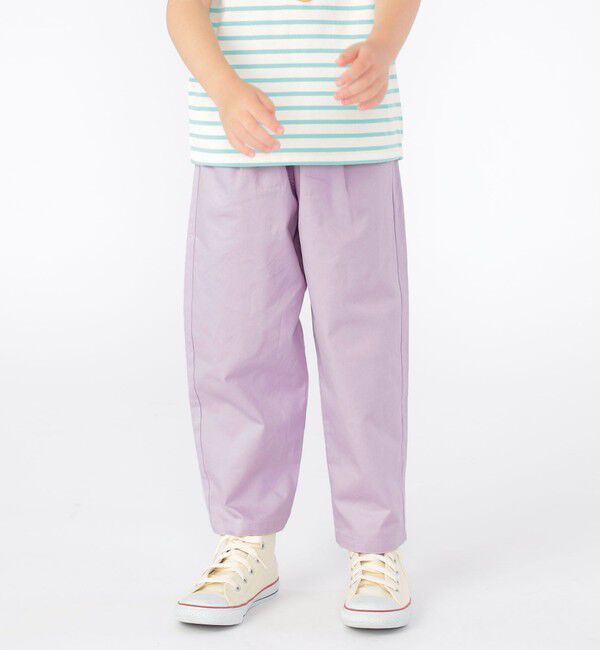 SHIPS KIDS「SHIPS KIDS:100～130cm / タック ロング パンツ」|その他|