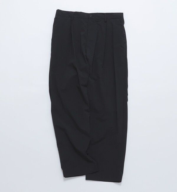 SHIPS「SHIPS: 〈セットアップ対応・手洗い可能・撥水加工〉ライト ナイロン イージー パンツ」|チノ|