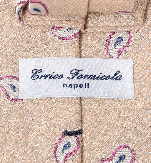 SHIPS「Errico Formicola: シルク ジャカード ペイズリー ネクタイ」|ネクタイ・蝶ネクタイ|