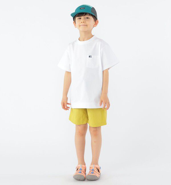 SHIPS KIDS「【SHIPS KIDS別注】RUSSELL ATHLETIC:100～130cm /〈吸水速乾/抗菌/防臭〉TEE」|Tシャツ・カットソー|