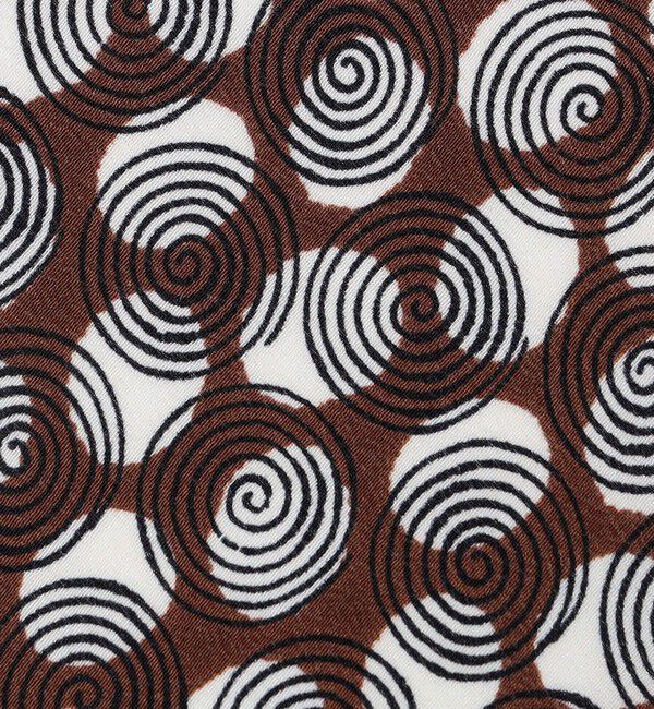 SHIPS「Fratelli Luigi: サークル プリント ネクタイ」|ネクタイ・蝶ネクタイ|