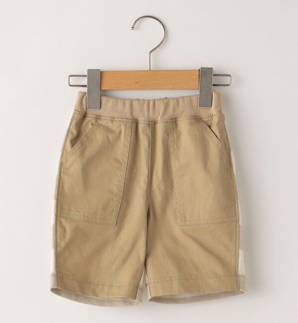 SHIPS KIDS「SHIPS KIDS:80～90cm / バック ボーダー ショーツ」|その他|ベージュ