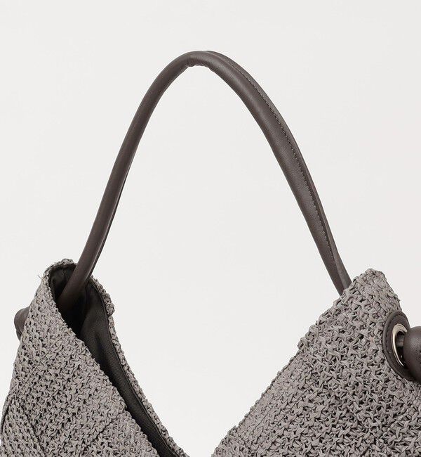 quaranciel「quaranciel: ワンハンドル Vカット メッシュ バッグ（A4対応）」|トートバッグ|