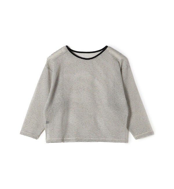 SHIPS Colors 「SHIPS Colors:〈洗濯機可能〉シアー ボーダー ドルマン トップス◇」|Tシャツ・カットソー|