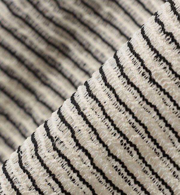 SHIPS Colors 「SHIPS Colors:〈洗濯機可能〉シアー ボーダー ドルマン トップス◇」|Tシャツ・カットソー|