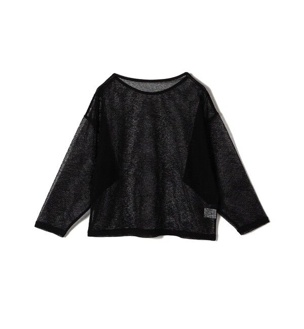 SHIPS Colors 「SHIPS Colors:〈洗濯機可能〉シアー ボーダー ドルマン トップス◇」|Tシャツ・カットソー|