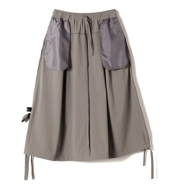 SHIPS for women「SHIPS Primary Navy Label:〈洗濯機可能〉バルーン スカート」|スカート|