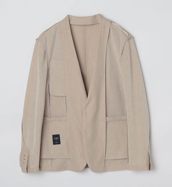 SHIPS Colors 「SHIPS Colors:シャリルジャージー 2B サマー ジャケット(セットアップ対応可能)」|テーラードジャケット|