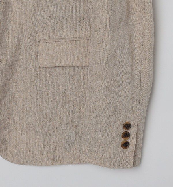 SHIPS Colors 「SHIPS Colors:シャリルジャージー 2B サマー ジャケット(セットアップ対応可能)」|テーラードジャケット|