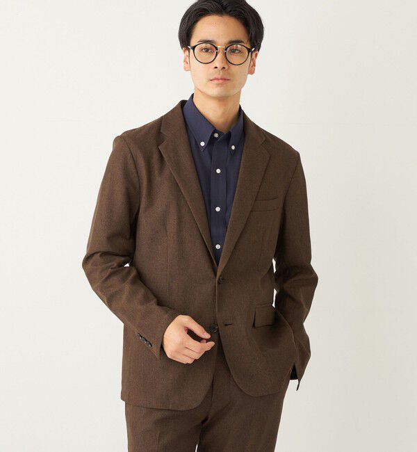 SHIPS Colors 「SHIPS Colors:シャリルジャージー 2B サマー ジャケット(セットアップ対応可能)」|テーラードジャケット|