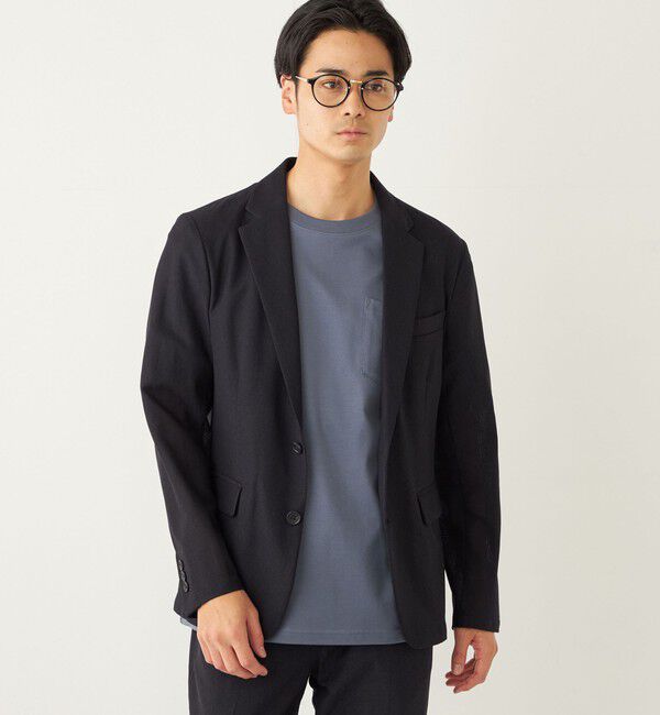 SHIPS Colors 「SHIPS Colors:シャリルジャージー 2B サマー ジャケット(セットアップ対応可能)」|テーラードジャケット|