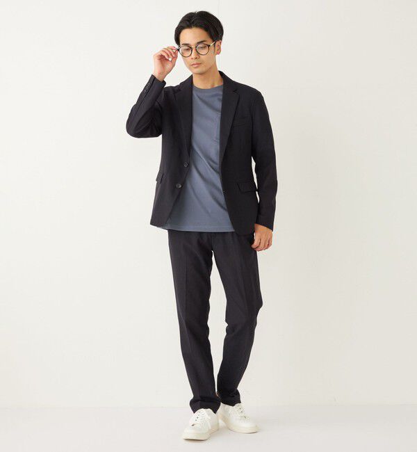 SHIPS Colors 「SHIPS Colors:シャリルジャージー 2B サマー ジャケット(セットアップ対応可能)」|テーラードジャケット|