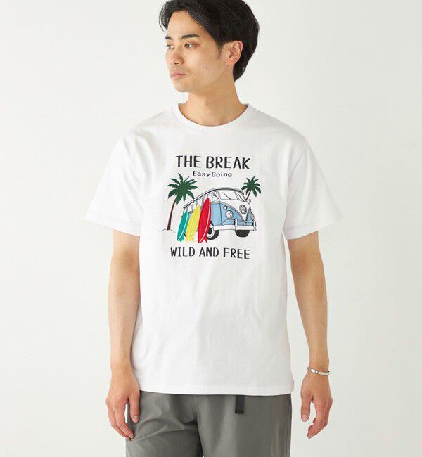 SHIPS Colors 「SHIPS Colors:パッチワーク プリント TEE◇」|Tシャツ・カットソー|