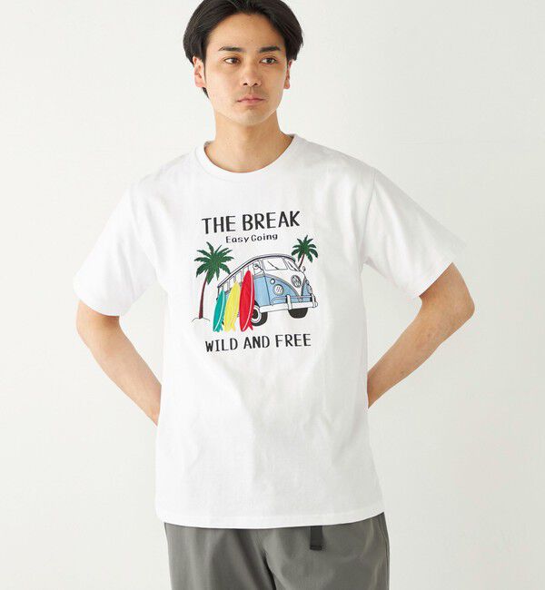 SHIPS Colors 「SHIPS Colors:パッチワーク プリント TEE◇」|Tシャツ・カットソー|