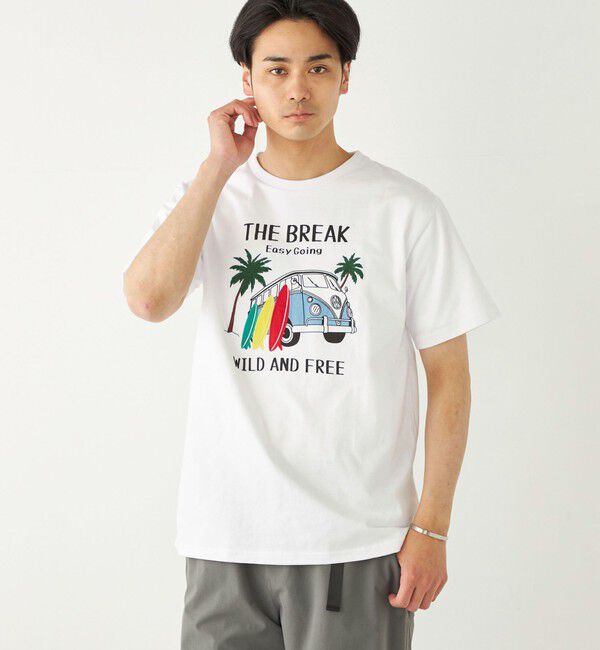 SHIPS Colors 「SHIPS Colors:パッチワーク プリント TEE◇」|Tシャツ・カットソー|
