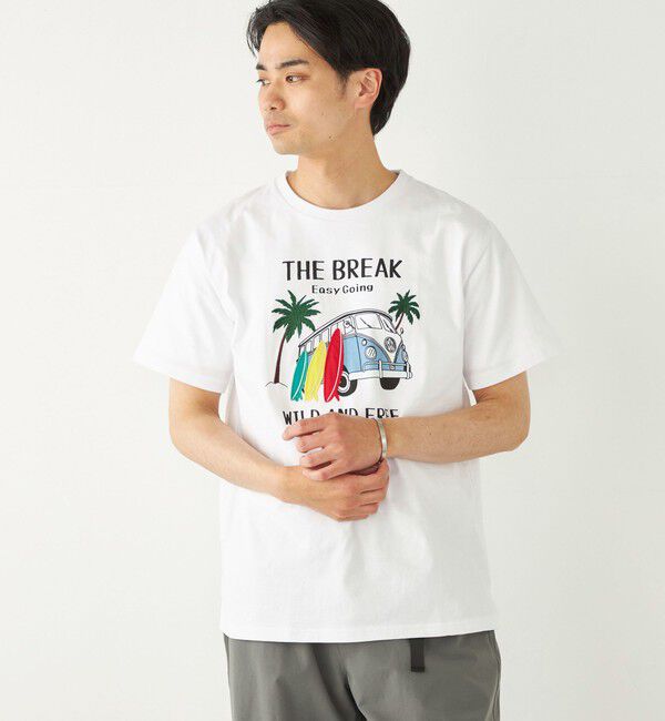 SHIPS Colors 「SHIPS Colors:パッチワーク プリント TEE◇」|Tシャツ・カットソー|