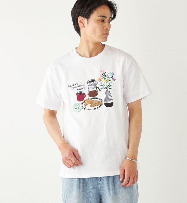 SHIPS Colors 「SHIPS Colors:パッチワーク プリント TEE◇」|Tシャツ・カットソー|