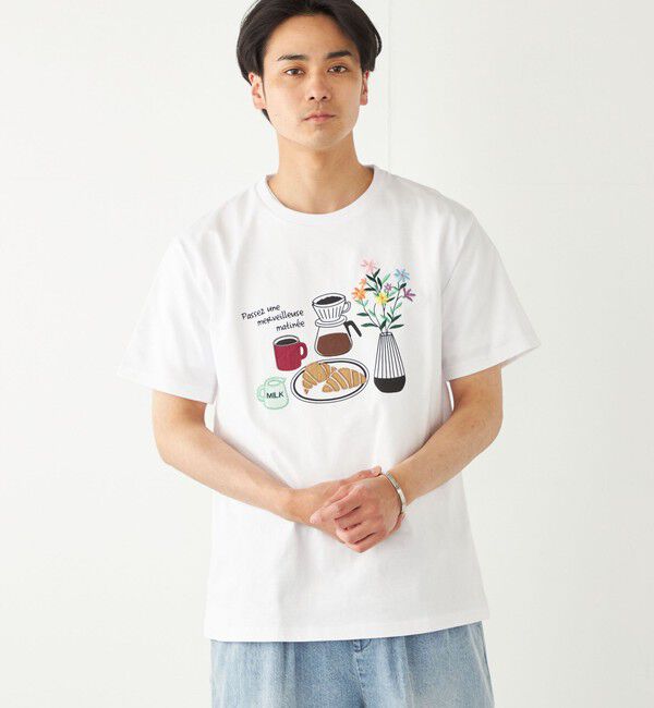 SHIPS Colors 「SHIPS Colors:パッチワーク プリント TEE◇」|Tシャツ・カットソー|