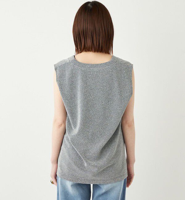 SHIPS Colors 「SHIPS Colors:〈手洗い可能〉ラメ スムース Vネック トップス◇」|その他|