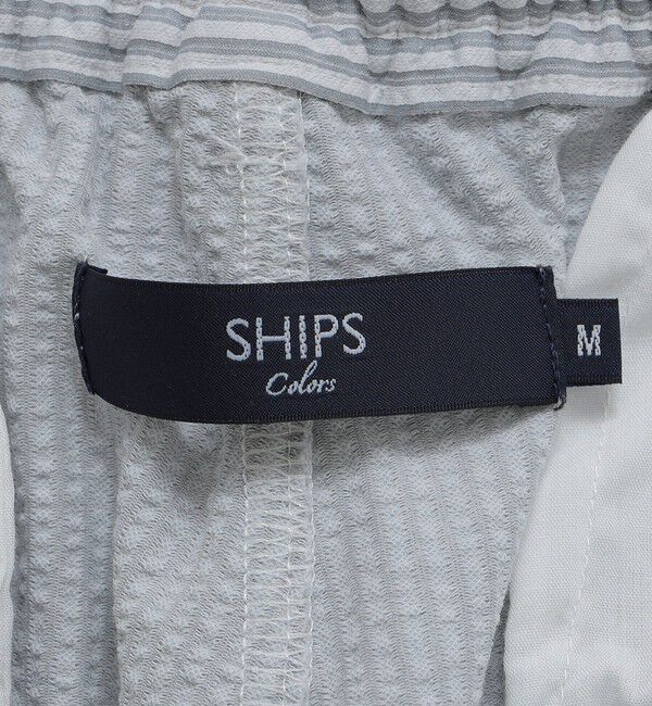 SHIPS Colors 「SHIPS Colors:〈洗濯機可能〉カットサッカー アンクルカット パンツ◇」|その他|
