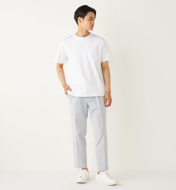 SHIPS Colors 「SHIPS Colors:〈洗濯機可能〉カットサッカー アンクルカット パンツ◇」|その他|