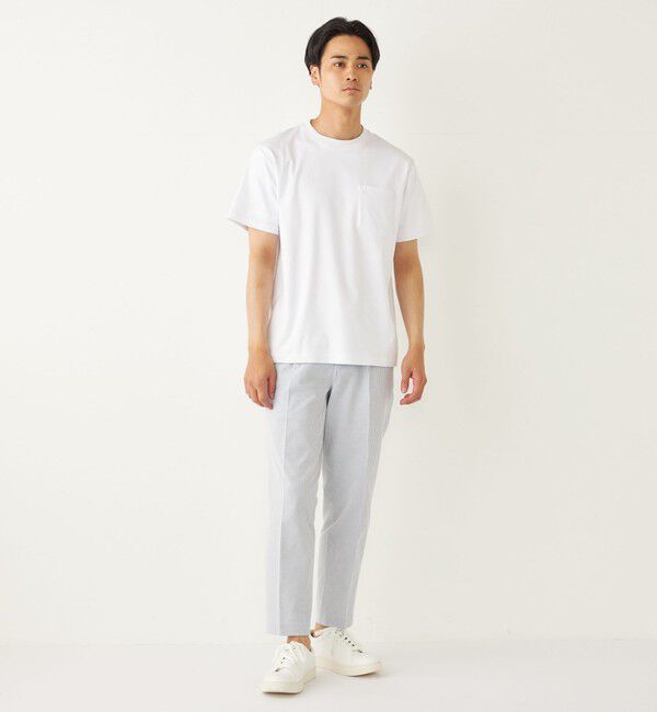 SHIPS Colors 「SHIPS Colors:〈洗濯機可能〉カットサッカー アンクルカット パンツ◇」|その他|