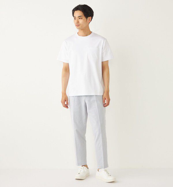 SHIPS Colors 「SHIPS Colors:〈洗濯機可能〉カットサッカー アンクルカット パンツ◇」|その他|